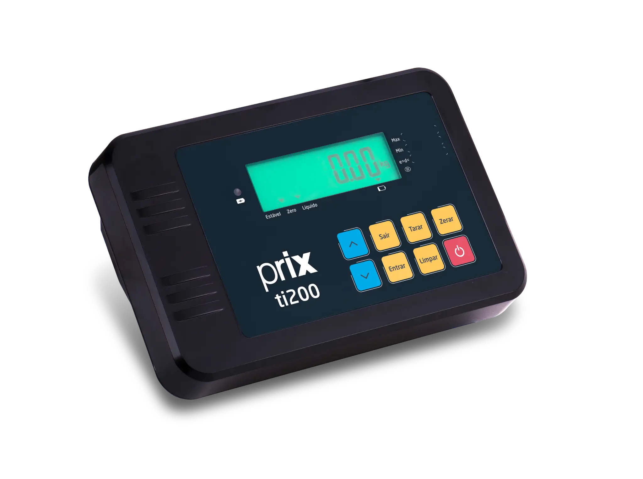 Indicador de peso Prix TI200 com display LCD e teclado de oito teclas
