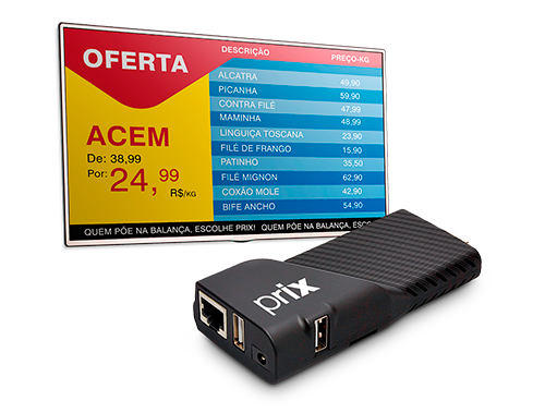 MIT Player W com MIT 7 para mídia digital em telas no ponto de venda