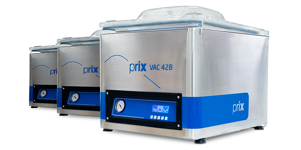 La familia Prix Vac: Una solución de empaque y conservación para cada escala de negocio.