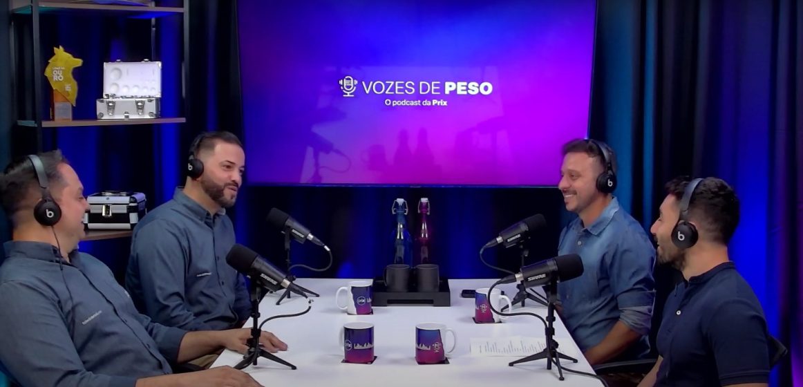 Episódio do podcast Vozes de Peso sobre balanças rodoviárias da Toledo do Brasil