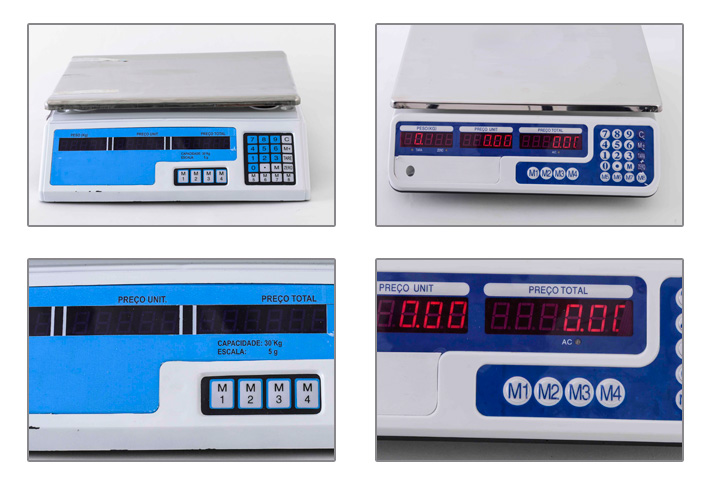 Balanças Falsificadas Modelos de balanças falsificdas