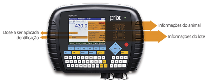 MGR4000 - Solu&ccedil;&atilde;o Prix para pesar gado